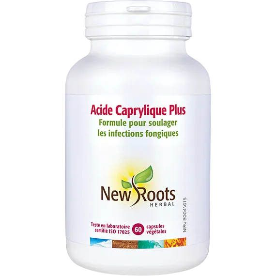 Soutient l’équilibre du microbiote intestinal et aide à limiter la prolifération de Candida.