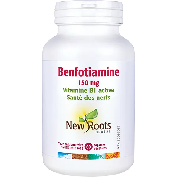 Vitamine B1 active pour le soutien nerveux, métabolique et cognitif.